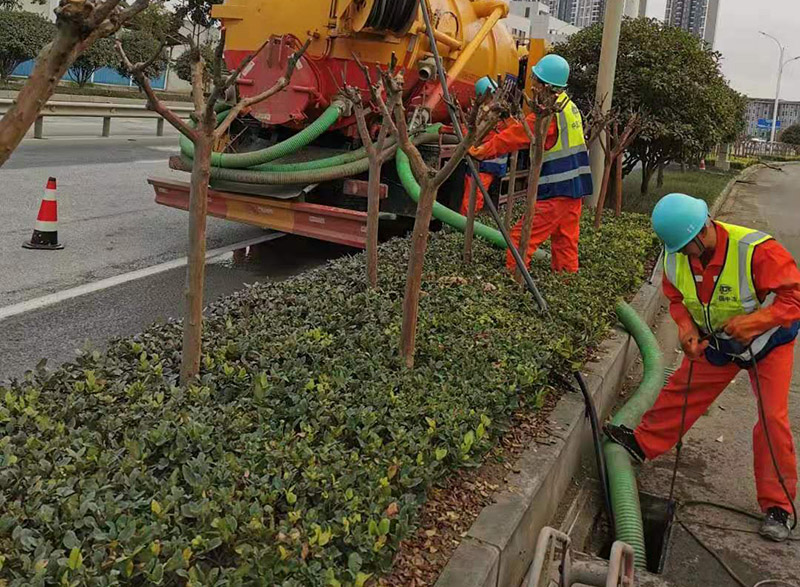 相山市政管道清淤